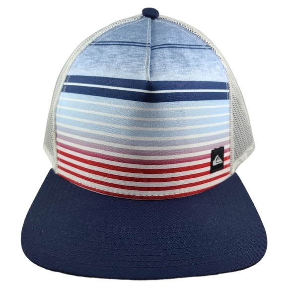 Quiksilver Other - QUICKSILVER Snapback Trucker Hat Beach Summer Cap OSFM Surfer Wear